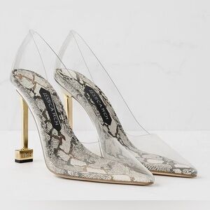 JESSICA RICH “SO FANCY” STILETTO 120 MM | SNAKESKIN